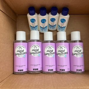 victoria secret hand sanitizers 5 with 4 extras - regular hand sanitizers
